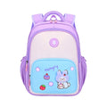 2024 Unisex New Cartoon Student Schoolbag Large Capacity Lightweight Spine Easy Storage Anti-splash Backpack Daily Polyester