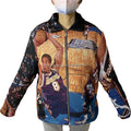 Custom Plus Size Men's Bryant Tapestry Jacquard Cardigan Zipper Jacket with Letter Pattern Aus Wandteppich Sweater for Spring