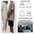Clothing Manufacturers Custom Women Washed Plain Summer Streetwear T-shirts Loose 100% Cotton T Shirt  With Custom Label