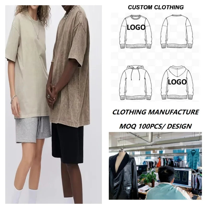 Clothing Manufacturers Custom Women Washed Plain Summer Streetwear T-shirts Loose 100% Cotton T Shirt  With Custom Label