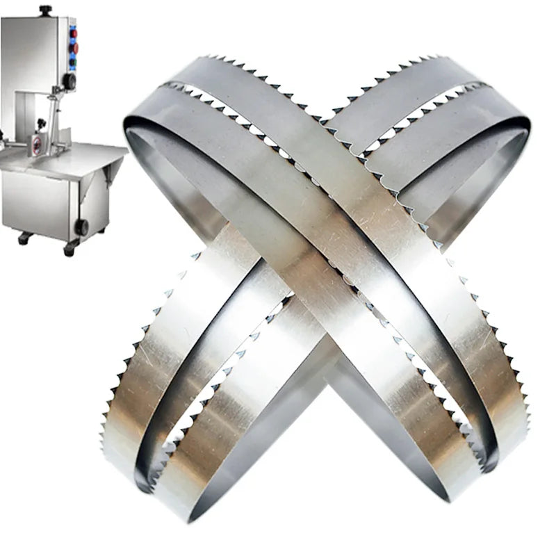 Sharp Teeth Durable Usa Steel 1650 Meat and Bone Cutting Butcher Band Saw Blade for Machine Fast Cutting Bone Saw Blade