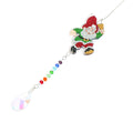 5D Diamond Painting Santa Claus Christmas Crystal Diamond Painting Kit Window Wind Chime Pendant Decor Wall Ornaments Home Decor
