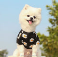 Pet Dog Clothes T Shirts Summer Cool Breathable Printed Milk Silk Dog T Shirt