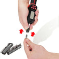 New Model 22PCS Digital Torque Screwdriver 0.3-6 Nm with Buzzer and LED Indication High Precision for Bike Car Repair