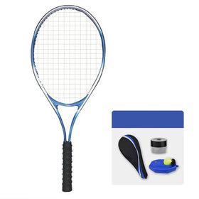 Tennis Trainer Single Player with String Rebound Self-training Artifact Beginner College Student Tennis Racket Set Children
