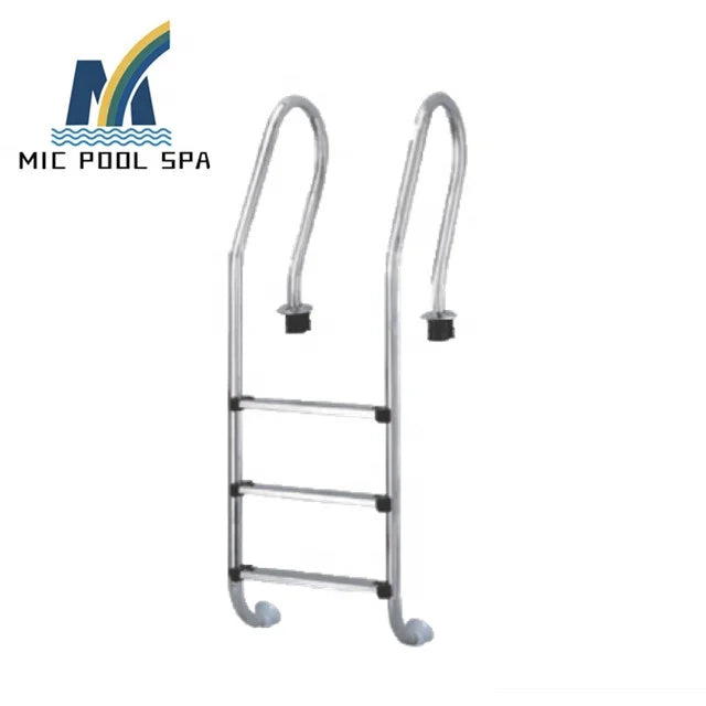 Chinese manufacturers 2 / 3 /4 / 5 Steps Swimming Pool Stainless Steel Ladder With Handrail And Plastic Step