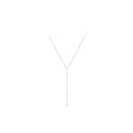 Rainbowking 925 Sterling Silver Beads Tassel Necklace New Simple Collarbone Chain Fashion Personality Wedding Engagement