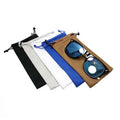 New Products 2025 Portable Eyeglasses Bag Sunglasses Pouch with Drawstring Microfiber Sunglasses Glasses Storage Protection
