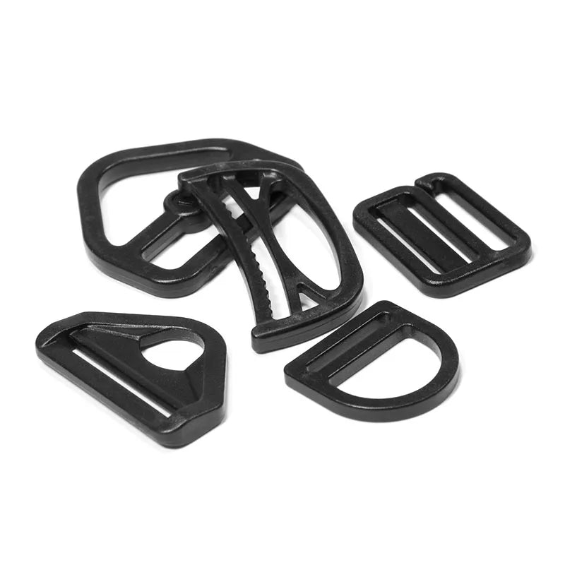 Wholesale Side Release Buckle Swivel Hook Adjuster d Ring for Garment Bags Pet Collar Accessories