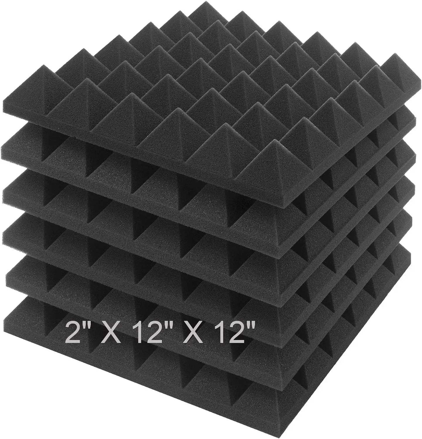 Hot Selling Easy to Install Pyramid Foam Soundproofing Wall Panel Acoustic Panels