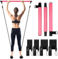 CW PLSB002 Hot Selling Portable Pilates Bar Yoga Exercise Foot Loop Toning Pilates Stick Kit Steel/EVA/Latex 91*105cm