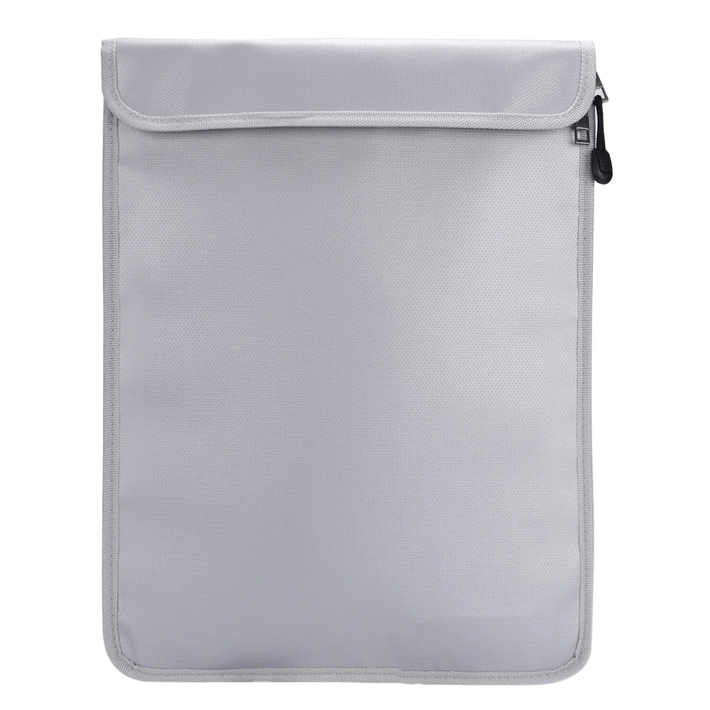 YIHUAXING Double Waterproof Fireproof Document Bag Home Office Security Safe for Money and Files Fire File Pouch