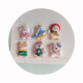 Lovely Animal Resin Flatback Crafts Mini Rabbit Dog Duck Cat Charms for Scrapbook Diy Bracelets Necklace Pendants