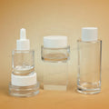 Thick Dropper Packaging Set Bottle Glass 30ml 40ml 50ml 100ml 120ml 150ml Pump Serum Bottles Glass Spray Glass Bottles