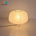CHUSE New Design Rice Paper Lampshade Indoor Lighting Led Table Bedside Lamps