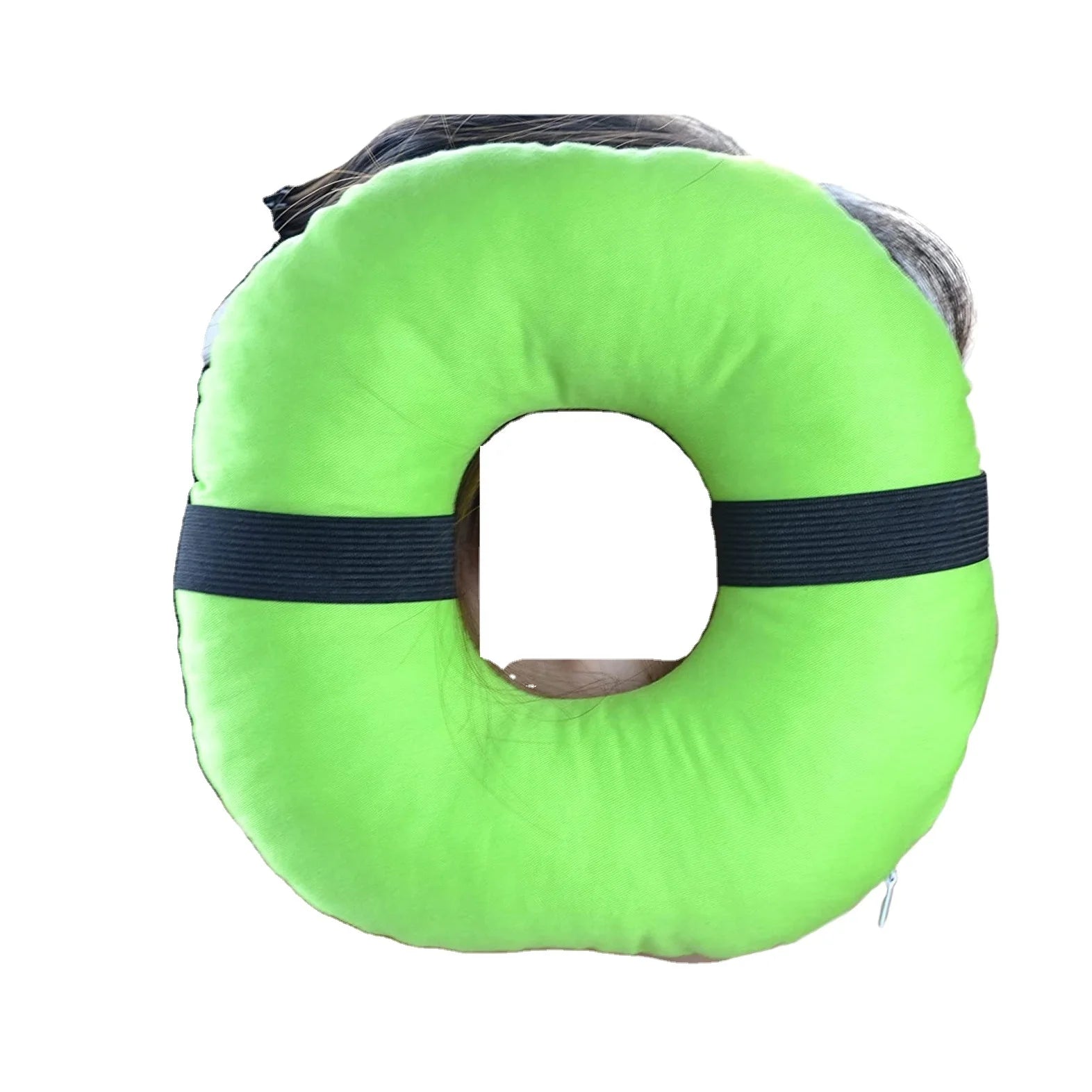 Ear Hole  Pillow With Headband CNH Ear Piercing Ear Inflammation Pressure Sore Side Sleeping Pillow