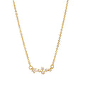 Fashion Jewelry 925 Sterling Silver Necklace Big Dipper Star Diamond Zircon Gold Plated Necklaces for Women