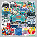 50PCS Factory Wholesale Computer Stickers Creative Decoration Personality Trend Gamepad(B) Stickers