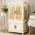 Modern Extendable Foldable Small Plastic Wardrobe for Bedroom Living Room School & Workshop Clothes Storage with Kids' Artifacts