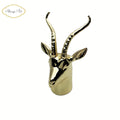 Perfume Bottle Cap Zinc Alloy Composite Material Smart Lids Crimp Closure Shiny Gold 15mm Non-Spill Carton Packing