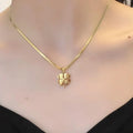 Chic Four Leaf Clover Necklace for Women Stainless Steel Quality Fashion Necklaces Jewelry Gift Wholesale