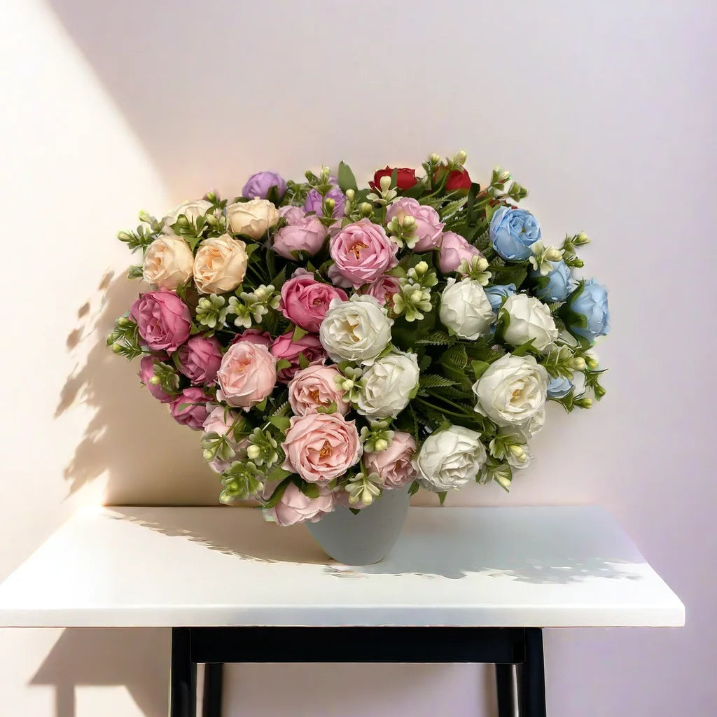 Wedding Decorations Rose Artificial Flowers