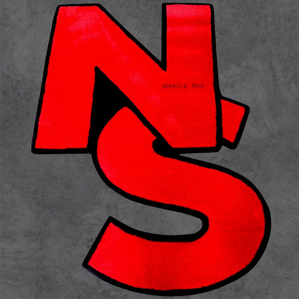 Custom Red Die Cut Rug No Minimum Order Custom Miracle Tufted Size Area Rugs Logo Carpet