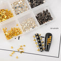 Nail Accessories Metal Rivets Charms Punk Antique Alloy Rivet DIY Nail Art Alloy Decoration