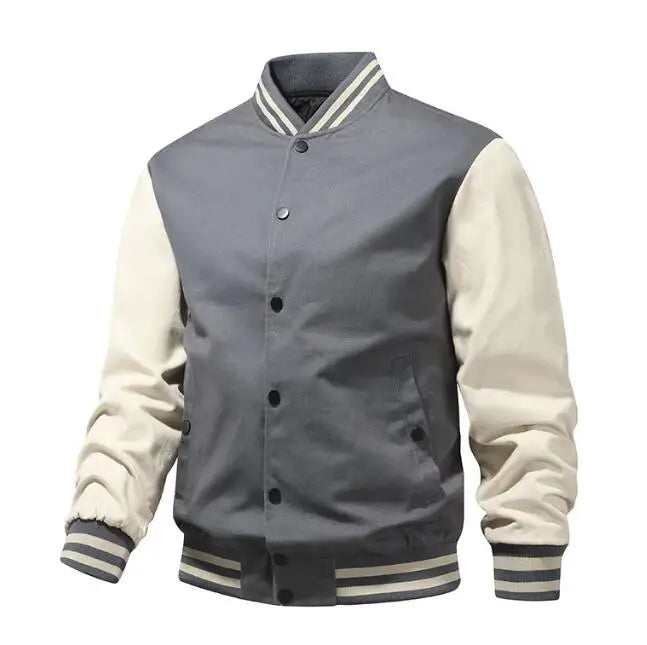 New Custom Designer Logo Jackets Casual Baseball Jacket Classic Coat Cotton Men Varsity Jackets