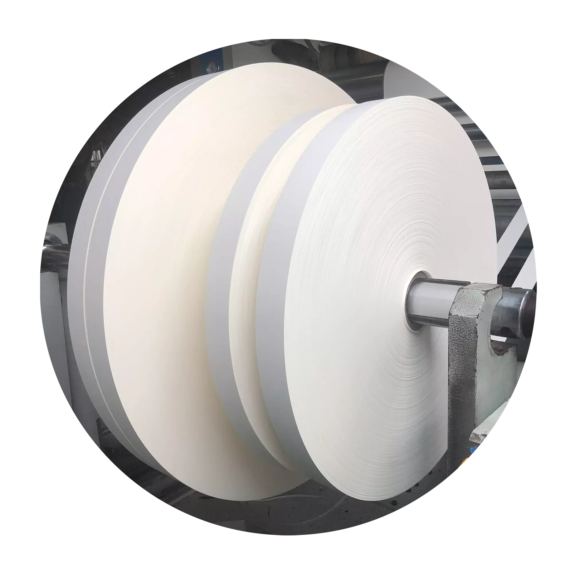 Single-Sided PE Coated Craft Paper Roll for Raw Material for Coffee and Beverage Paper Cups Making
