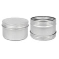 Factory Wholesale 20g 30g 50g 60g Empty Aluminum Jar Metal Packaging Aluminum Metal Packaging Cosmetic Tin Can