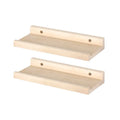 Natural Pine Rustic Wood Wall Shelf Floating Wall Mounted Wooden Organizer for Home Decor Living Room Bedroom Bathroom Spice