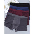 Hot Sales on Men's Boxers Cotton Comfortable Breathable Mid Waist Underwear Plus Size Multi-Color High Quality