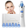 Multifunction Rechargeable ABS Electric Nose Vacuum Suction Blackhead Remover Light Feature Facial Pore Cleaner for Home