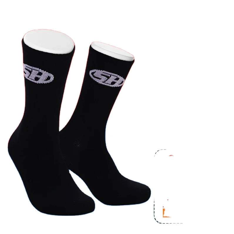 New Arrival Custom Crew Socks Design Letter Logo Casual Sock Customized Knit Cotton Sock for Men