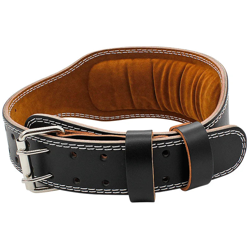 Weight Belts Leather Deadlift Waist Support Cowhide Belt for Weightlifting and Bodybuilding Wholesale