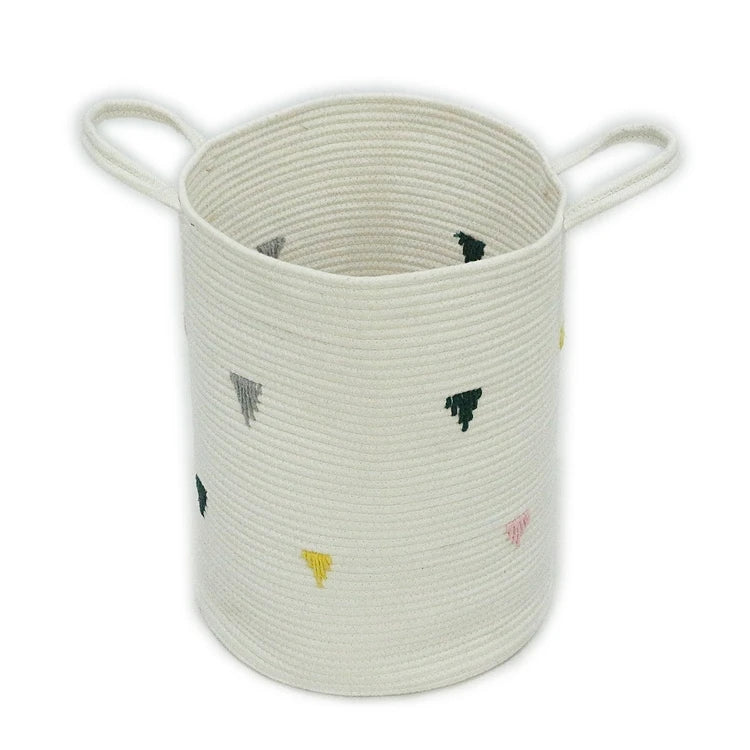 Multifunction Stocked Sustainable Modern Foldable Kids Storage Basket Organizer