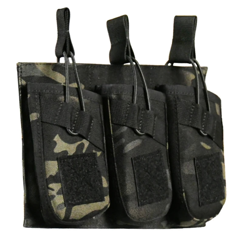GAF  1000D Nylon Triple 762  Pouch Molle System Tactical Mag Pouches for Tactical Vest