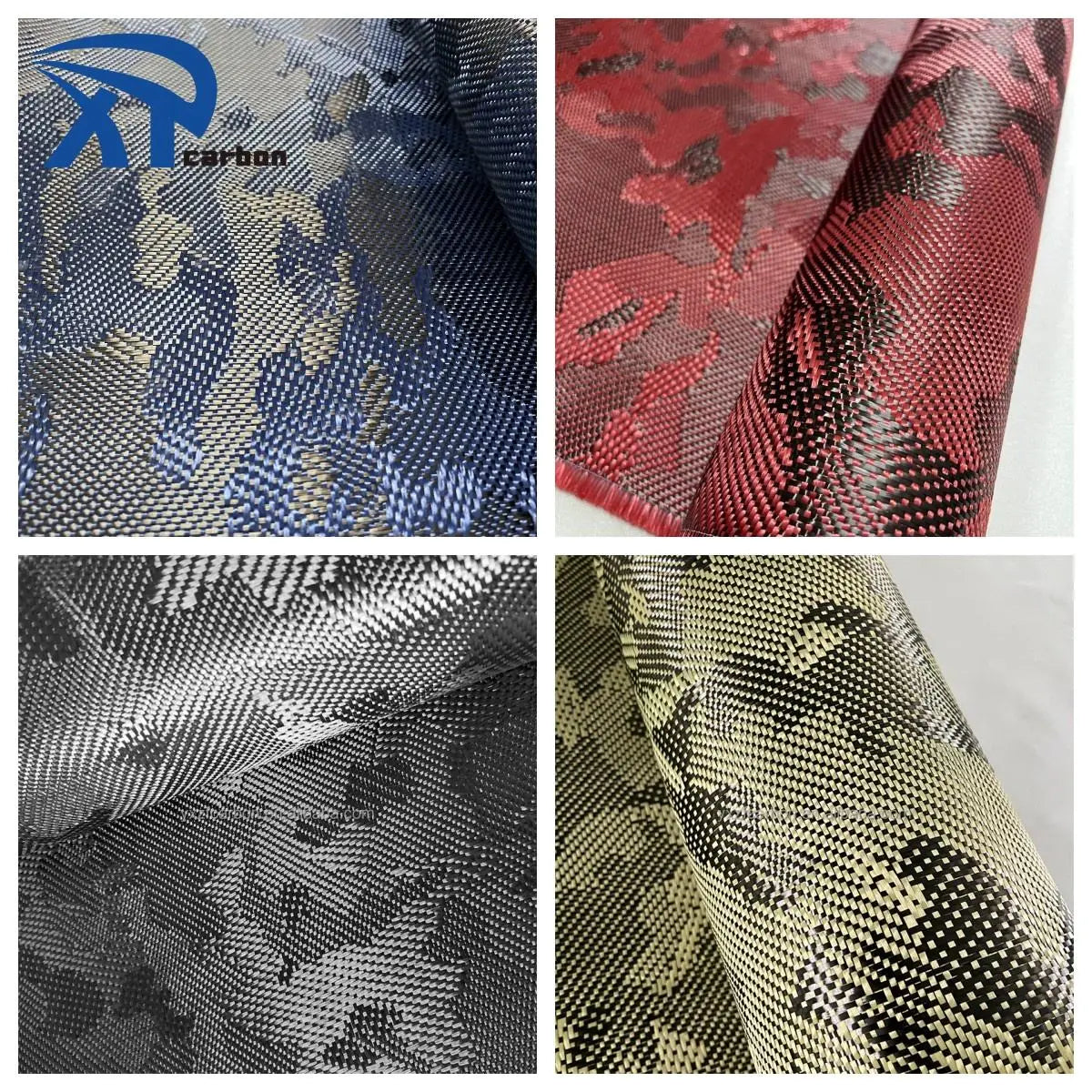 High Strength Carbon Kevlars Camouflage Fabric 3K for Electronic Device Housings