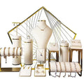 Multifunctional Stackable Jewelry Display Tray Wholesale Necklace Pendant Jewelry Counter Display Tray Metal Hanging Display Sta