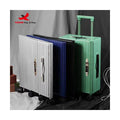 Gift custom New Arrival PC Lightweight Foldable Trolley Luggage Waterproof Trolley  Foldable Travel Suitcase
