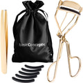 Rose Gold Eyelash Curlers Kit Premium Lash Curler for Perfect Lashes Universal Makeup Tools Eyelash Curler