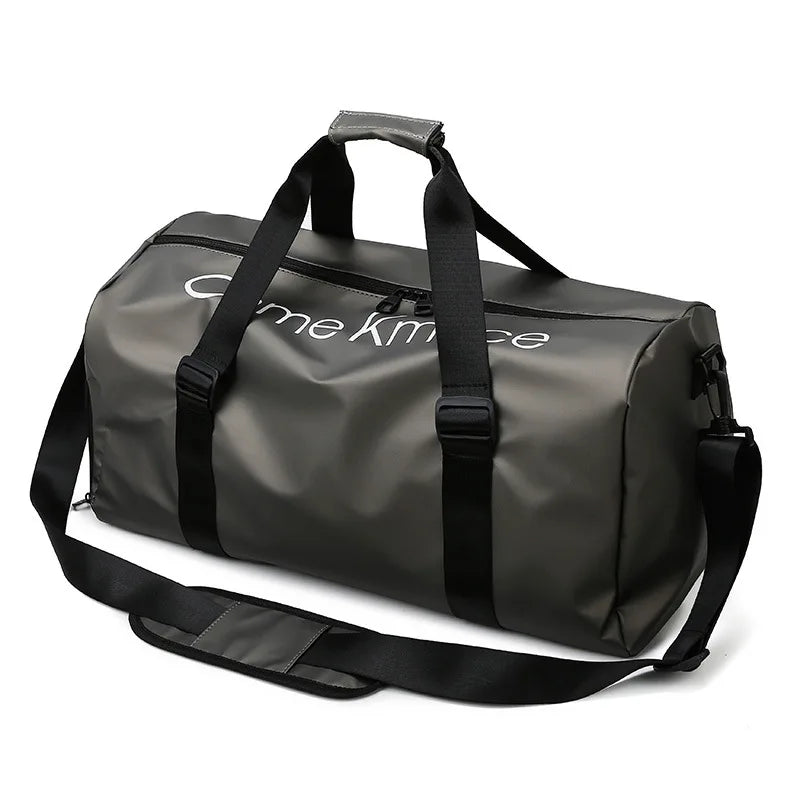 High-End Nylon Travel Duffle Bag Zipper Closure New Fashion Hand Luggage for Outdoor Activities Waterproof Shoe Compartments