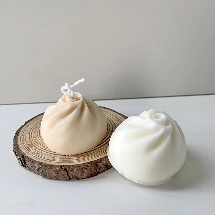 YS DIY Simulation Steamed Bun Silicone Mold Aromatherapy Candle Plaster Handmade Soap Plaster Mould Baking Accessories Tools