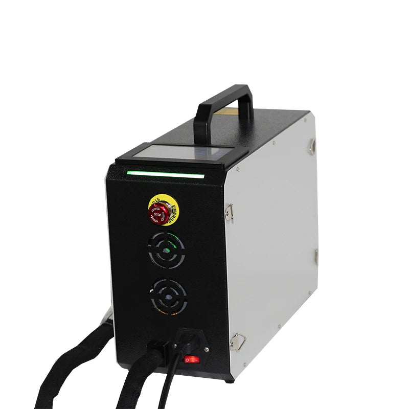 200w Portable Backpack Pulse Fiber Laser Cleaner  Best Oil Stain Coating Cleaning  Handheld Laser Cleaning Machine for Sale