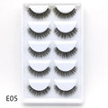 New Style 5/10/20 Pairs 3D Faux Mink Lashes Natural False Dramatic Volume Lashes Extension Makeup Eyelashes