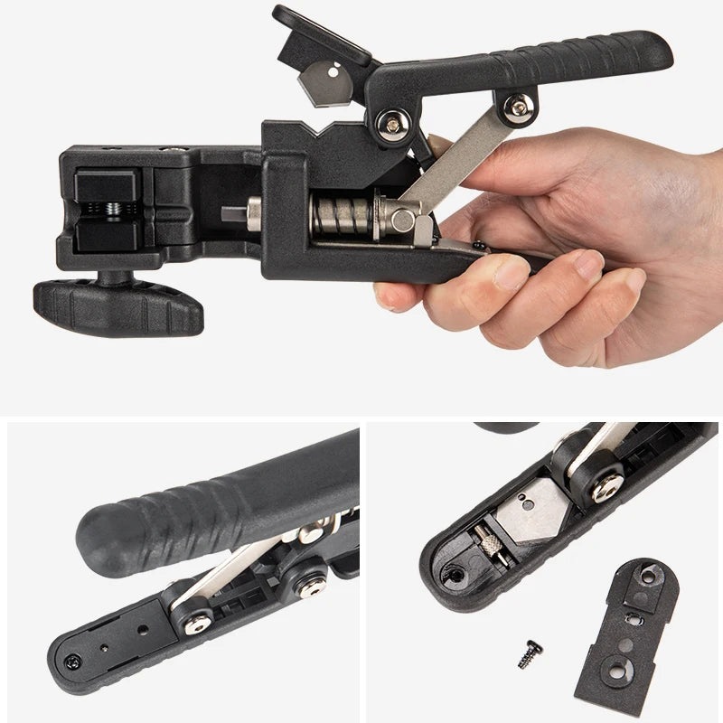 Bike Brake Lines Tubing Entry DeviceBike Hydraulic Needle Driver Insertion Tool Hydraulic Brake Lines Cutting Tools 2 in 1