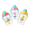 Kids Water Bottle with Silicone Straw and Handle Easy Use for Girls and Boys BPA-free Tritan Water Bottle for Kids 14oz 400ml