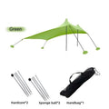 Lycra Beach Tent Sun Shelter with Sandbags for Camping Fishing Hiking Backyard Beach Park Summer