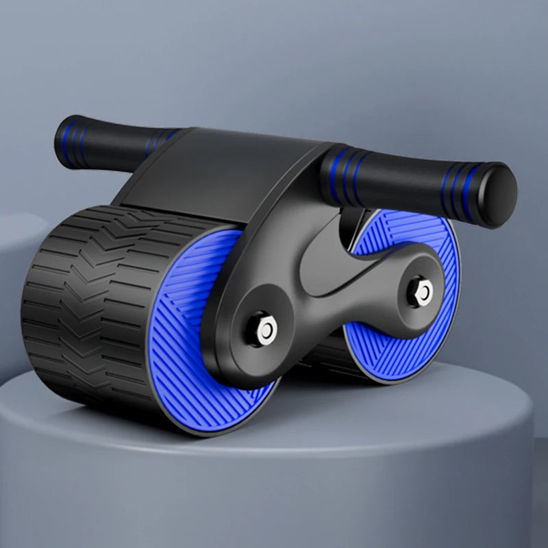 High Quality  Elbow Support Roller Fitness Equipment Abdominal Exercise Wheel Automatic Rebound Sports Abdominal Roll